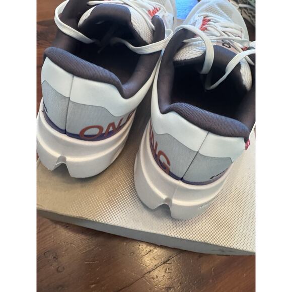 On oncloud Cloudsurfer Next Running Shoes Women 8.5 White/Flame LaceUp - Picture 10 of 16